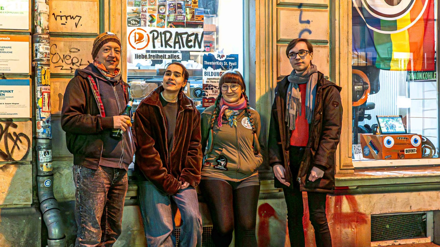 Stadtteildokumentar zu Besuch im Pirat·innenbüro
