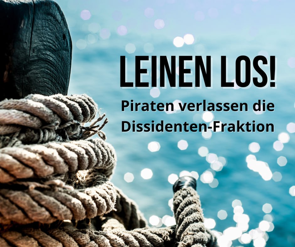 Piraten verlassen die Dissidenten-Fraktion